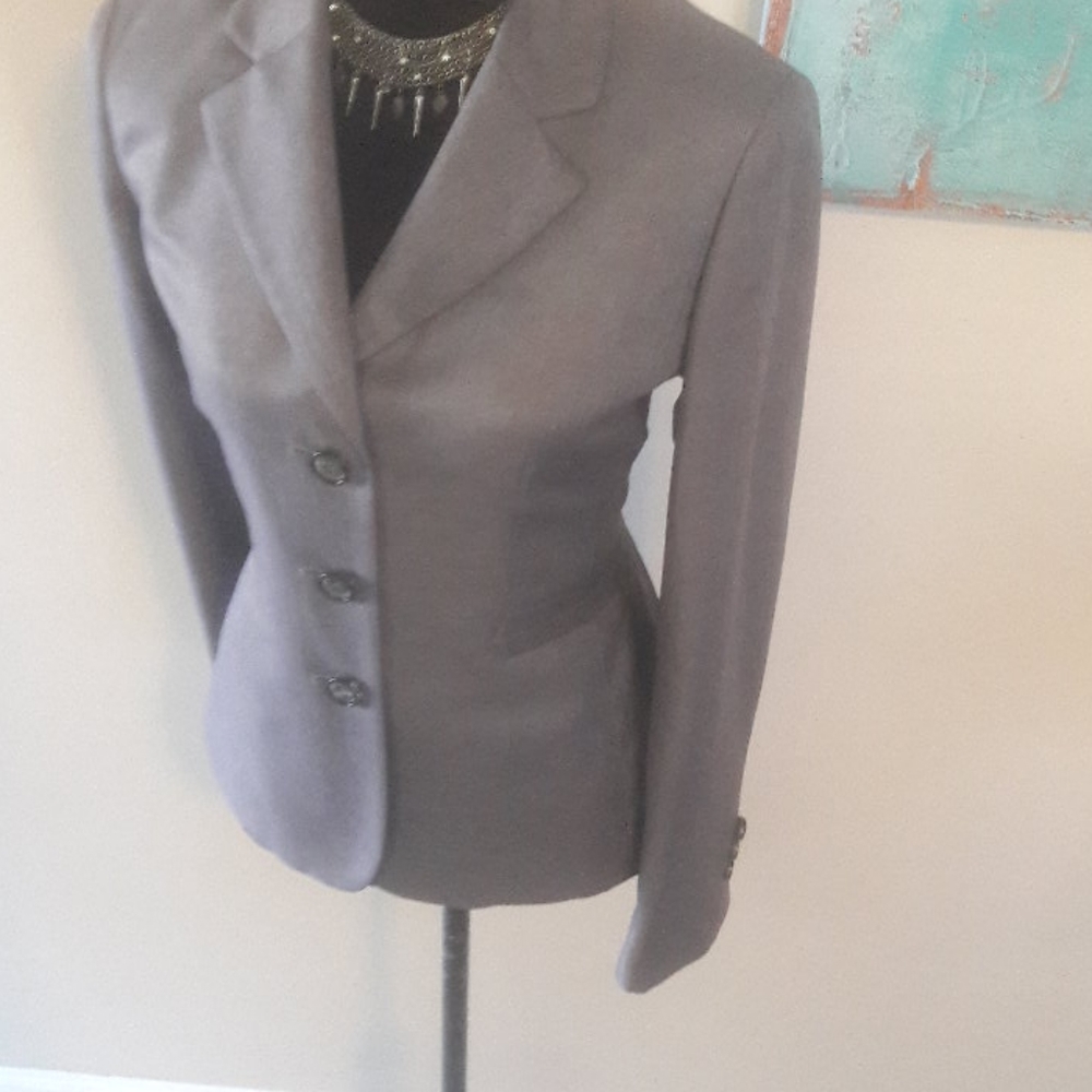 Jones New York/ Grey/ Career Blazer - Picture 3 of 11